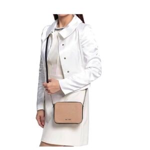 🌻Nine West Crossbody Tan & Black Boxy Purse